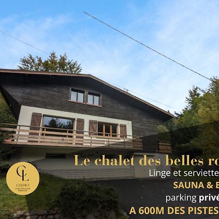 Chalet Des Belles Roches, 14 Pers, Garden, Sauna La Bresse Eksteriør bilde